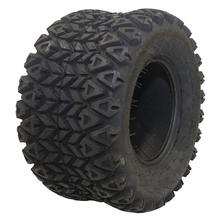 Stens 22x11.00-10 Lawn Mower Tire, 4 Ply, All Trail, 22 psi 165-074